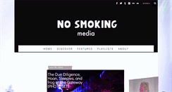 Desktop Screenshot of nosmokingmedia.com